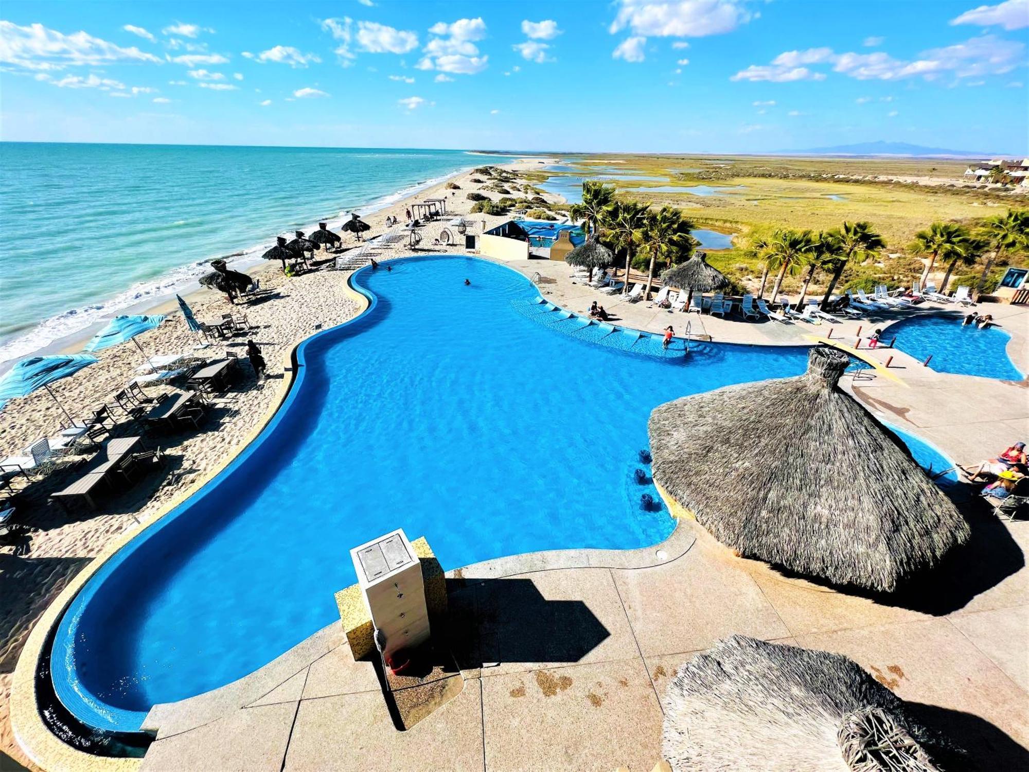Rocky Point - Ocean Front - King - Suites - Sleeps12 - Gated - Pools Wi-Fi Bahia La Choya Zewnętrze zdjęcie