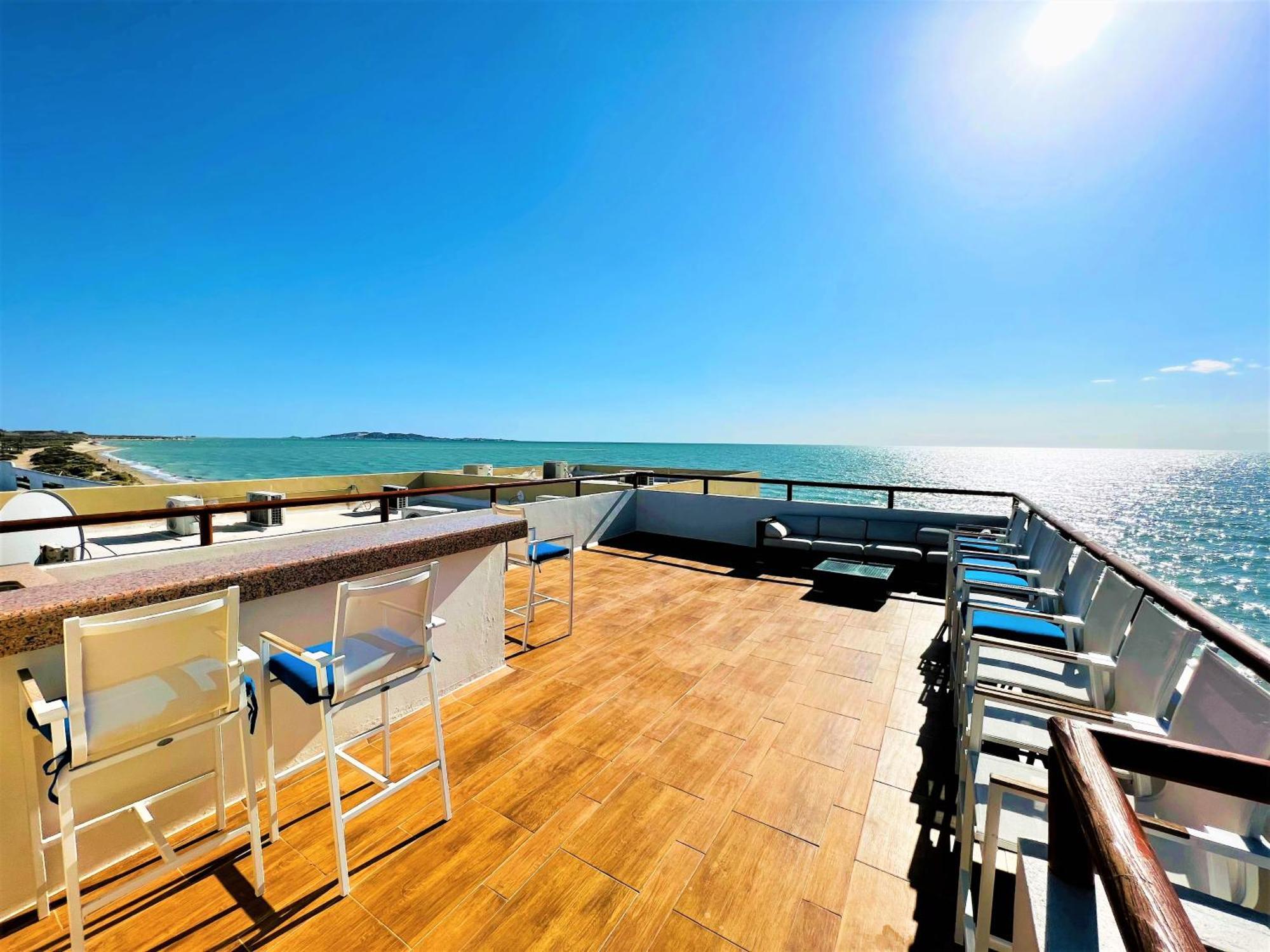 Rocky Point - Ocean Front - King - Suites - Sleeps12 - Gated - Pools Wi-Fi Bahia La Choya Zewnętrze zdjęcie